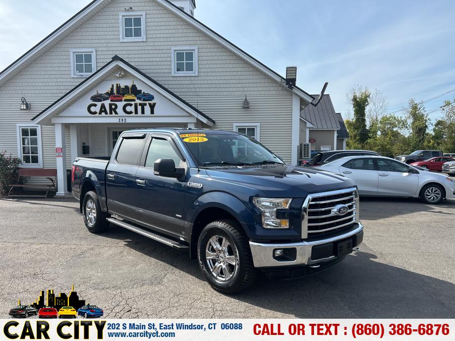 2015 Ford F-150 4WD SuperCrew 145" XLT, available for sale in East Windsor, Connecticut | Car City LLC. East Windsor, Connecticut 2015 Ford F-150 4WD SuperCrew 145" XLT, available for sale in East Windsor, Connecticut | Car City LLC. East Windsor, Connecticut