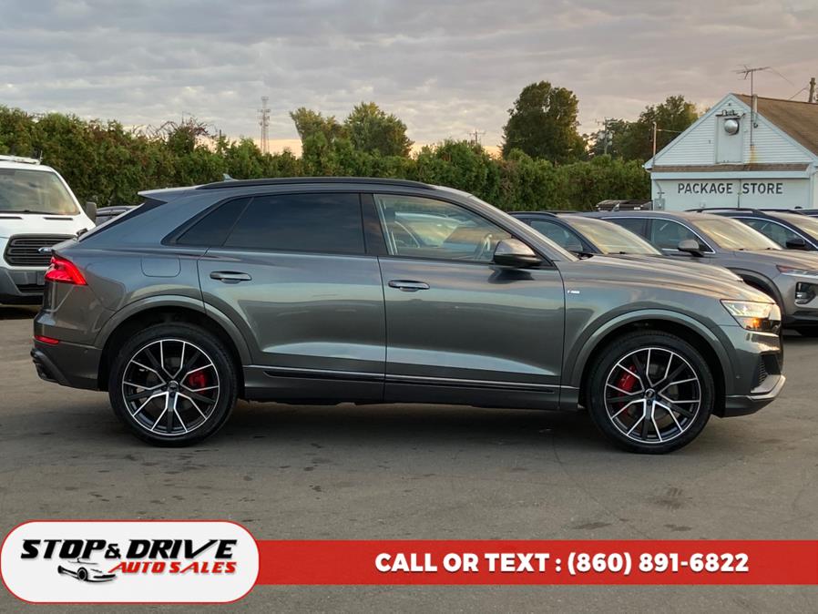 2020 Audi Q8 Premium Plus 55 TFSI quattro, available for sale in East Windsor, Connecticut | Stop & Drive Auto Sales. East Windsor, Connecticut 2020 Audi Q8 Premium Plus 55 TFSI quattro, available for sale in East Windsor, Connecticut | Stop & Drive Auto Sales. East Windsor, Connecticut