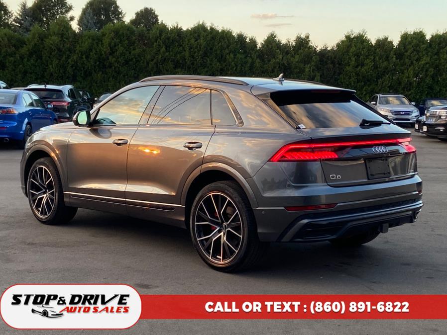 2020 Audi Q8 Premium Plus 55 TFSI quattro, available for sale in East Windsor, Connecticut | Stop & Drive Auto Sales. East Windsor, Connecticut 2020 Audi Q8 Premium Plus 55 TFSI quattro, available for sale in East Windsor, Connecticut | Stop & Drive Auto Sales. East Windsor, Connecticut