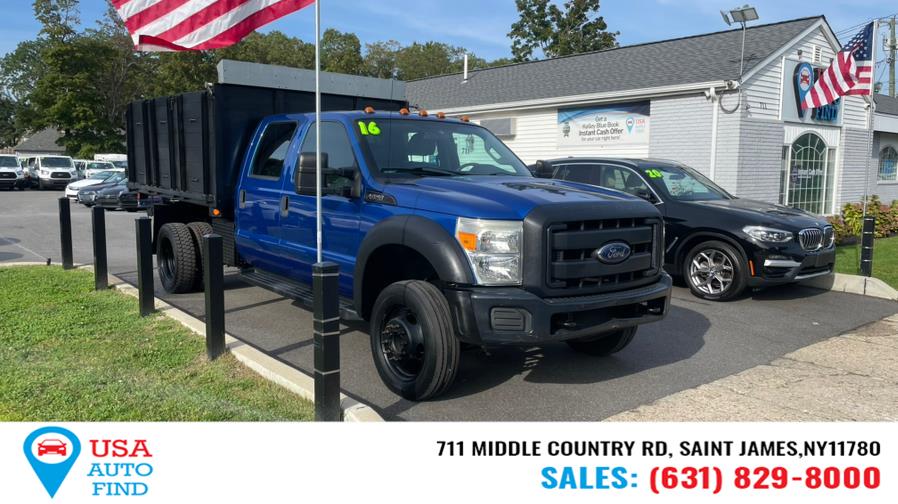 2016 Ford Super Duty F-450 DRW 2WD Crew Cab 176" WB 60" CA XLT, available for sale in Saint James, New York | USA Auto Find. Saint James, New York 2016 Ford Super Duty F-450 DRW 2WD Crew Cab 176" WB 60" CA XLT, available for sale in Saint James, New York | USA Auto Find. Saint James, New York