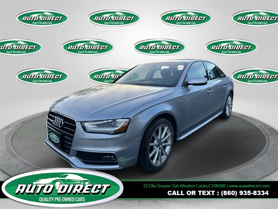 2016 Audi A4 Auto quattro 2.0T Premium Plus, available for sale in Windsor Locks, Connecticut | Auto Direct LLC. Windsor Locks, Connecticut 2016 Audi A4 Auto quattro 2.0T Premium Plus, available for sale in Windsor Locks, Connecticut | Auto Direct LLC. Windsor Locks, Connecticut