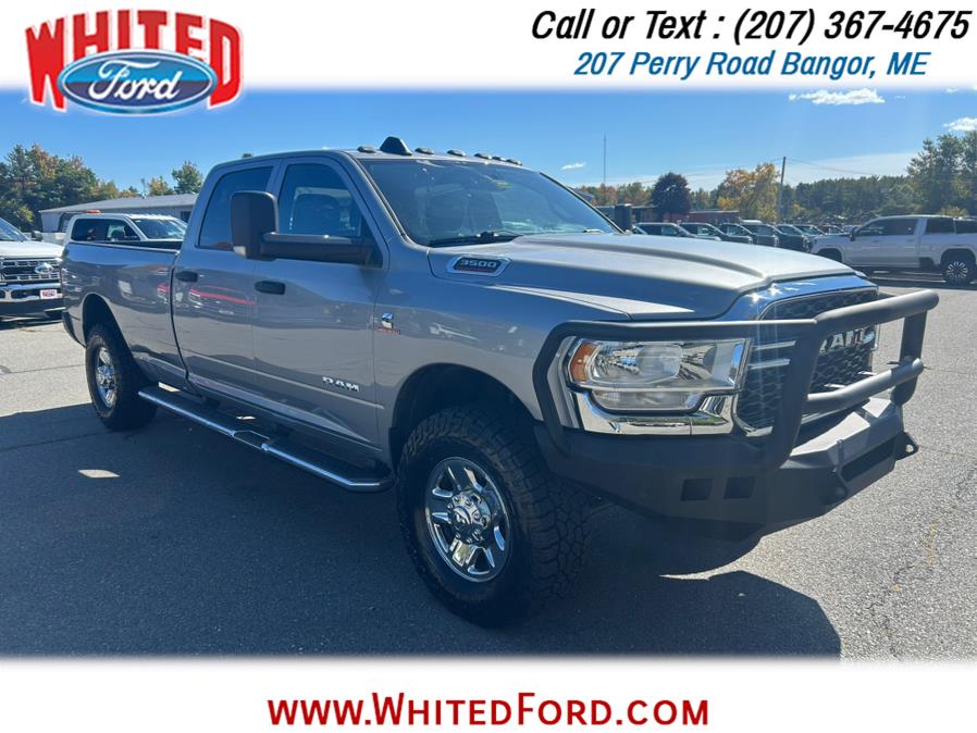2022 Ram 3500 Tradesman 4x4 Crew Cab 8'' Box, available for sale in Bangor, Maine | Whited Ford. Bangor, Maine 2022 Ram 3500 Tradesman 4x4 Crew Cab 8'' Box, available for sale in Bangor, Maine | Whited Ford. Bangor, Maine