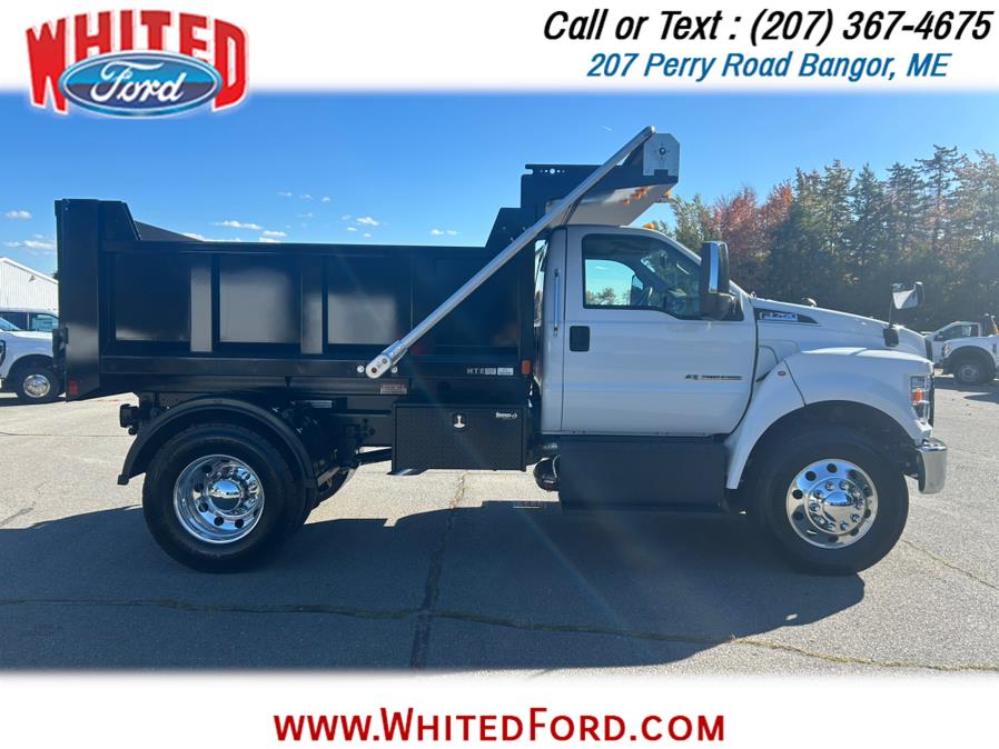 2026 Ford F-750 Straight Frame 10' 5-7 Yard Dump Body, available for sale in Bangor, Maine | Whited Ford. Bangor, Maine 2026 Ford F-750 Straight Frame 10' 5-7 Yard Dump Body, available for sale in Bangor, Maine | Whited Ford. Bangor, Maine