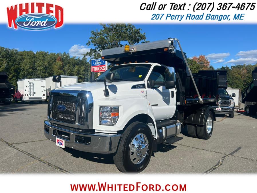 2026 Ford F-750 Straight Frame 10' 5-7 Yard Dump Body, available for sale in Bangor, Maine | Whited Ford. Bangor, Maine 2026 Ford F-750 Straight Frame 10' 5-7 Yard Dump Body, available for sale in Bangor, Maine | Whited Ford. Bangor, Maine