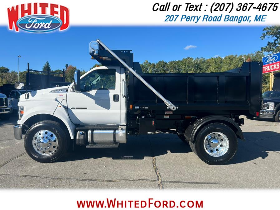 2026 Ford F-750 Straight Frame 10' 5-7 Yard Dump Body, available for sale in Bangor, Maine | Whited Ford. Bangor, Maine 2026 Ford F-750 Straight Frame 10' 5-7 Yard Dump Body, available for sale in Bangor, Maine | Whited Ford. Bangor, Maine