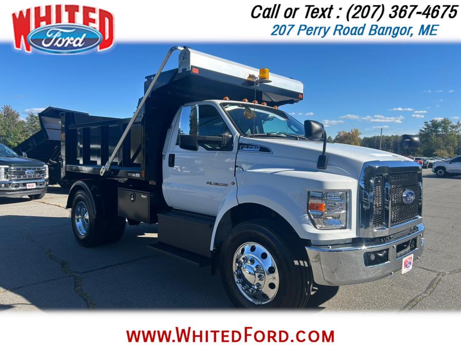 2026 Ford F-750 Straight Frame 10' 5-7 Yard Dump Body, available for sale in Bangor, Maine | Whited Ford. Bangor, Maine 2026 Ford F-750 Straight Frame 10' 5-7 Yard Dump Body, available for sale in Bangor, Maine | Whited Ford. Bangor, Maine