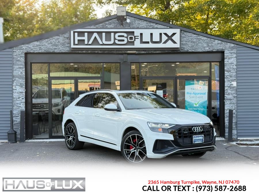 2019 Audi Q8 Premium Plus 55 TFSI quattro, available for sale in Wayne, New Jersey | Haus of Lux. Wayne, New Jersey 2019 Audi Q8 Premium Plus 55 TFSI quattro, available for sale in Wayne, New Jersey | Haus of Lux. Wayne, New Jersey