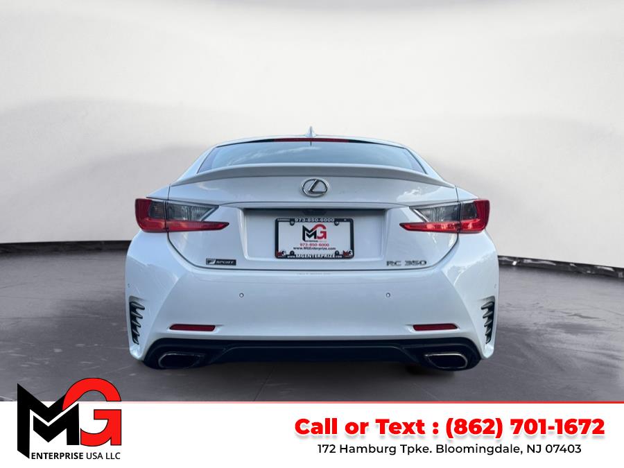 2015 Lexus RC 350 2dr Cpe RWD, available for sale in Bloomingdale, New Jersey | MG Enterprise USA. Bloomingdale, New Jersey 2015 Lexus RC 350 2dr Cpe RWD, available for sale in Bloomingdale, New Jersey | MG Enterprise USA. Bloomingdale, New Jersey