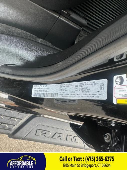 2022 Ram 1500 Big Horn 4x4 Crew Cab 5''7" Box, available for sale in Bridgeport, Connecticut | Affordable Motors 2 LLC. Bridgeport, Connecticut 2022 Ram 1500 Big Horn 4x4 Crew Cab 5''7" Box, available for sale in Bridgeport, Connecticut | Affordable Motors 2 LLC. Bridgeport, Connecticut