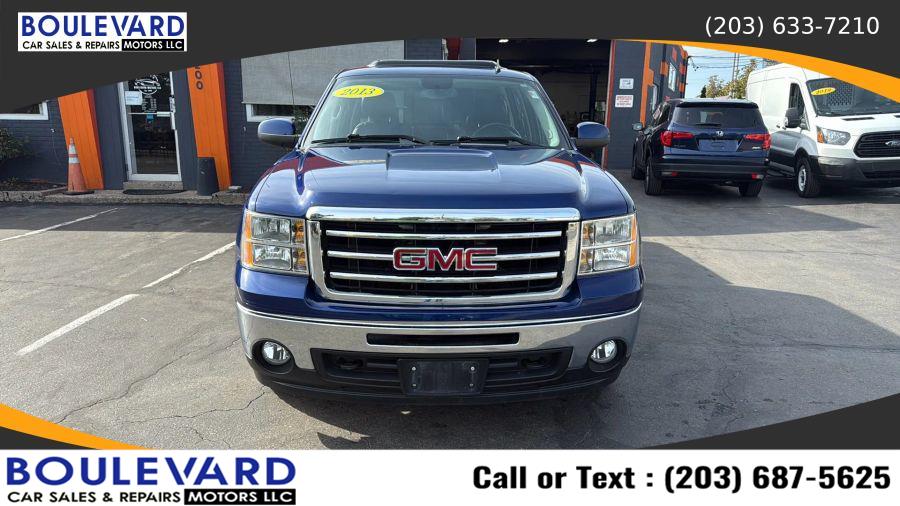 2013 GMC Sierra 1500 Crew Cab SLT Pickup 4D 5 3/4 ft, available for sale in New Haven, Connecticut | Boulevard Motors LLC. New Haven, Connecticut 2013 GMC Sierra 1500 Crew Cab SLT Pickup 4D 5 3/4 ft, available for sale in New Haven, Connecticut | Boulevard Motors LLC. New Haven, Connecticut