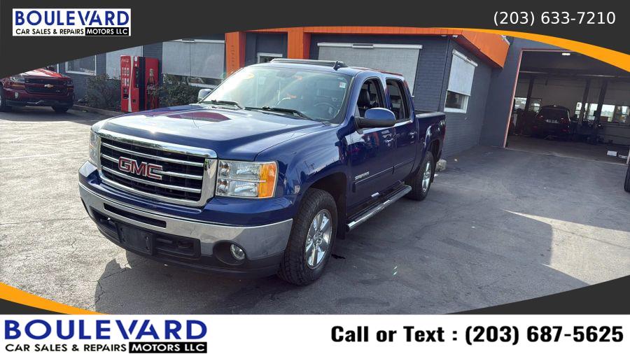 2013 GMC Sierra 1500 Crew Cab SLT Pickup 4D 5 3/4 ft, available for sale in New Haven, Connecticut | Boulevard Motors LLC. New Haven, Connecticut 2013 GMC Sierra 1500 Crew Cab SLT Pickup 4D 5 3/4 ft, available for sale in New Haven, Connecticut | Boulevard Motors LLC. New Haven, Connecticut