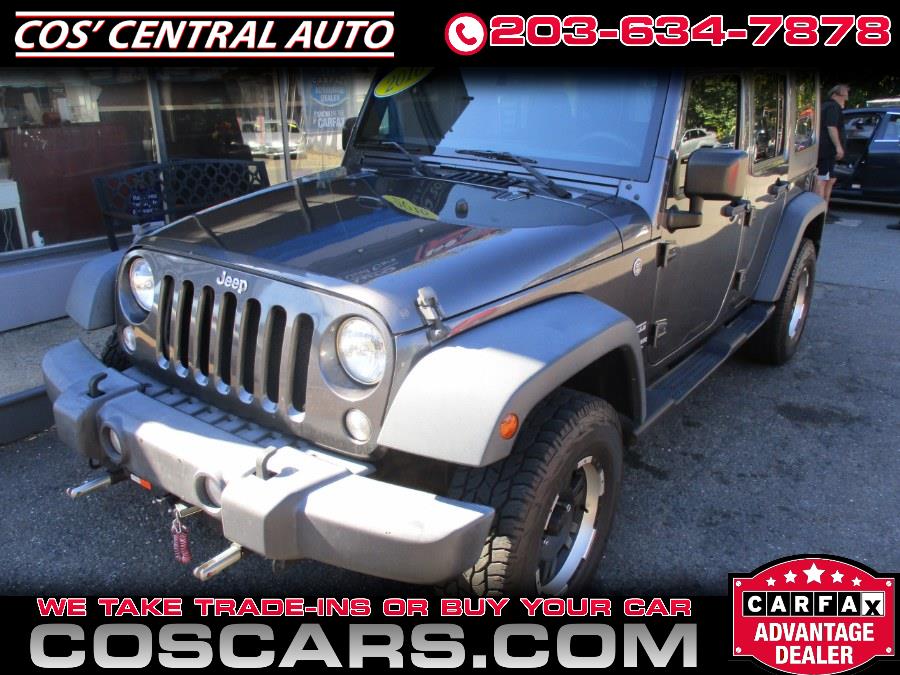 Used 2016 Jeep Wrangler Unlimited in Meriden, Connecticut | Cos Central Auto. Meriden, Connecticut