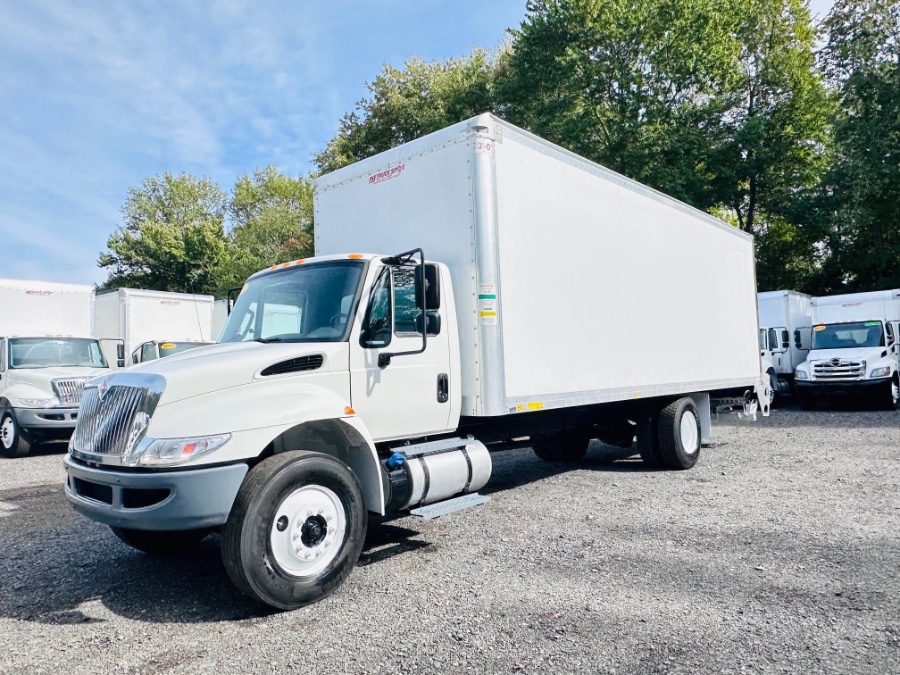 2018 International 4300 26 FEET DRY BOX  + CUMMINS  + LIFT GATE + NO CDL, available for sale in South Amboy, New Jersey | NJ Truck Spot. South Amboy, New Jersey 2018 International 4300 26 FEET DRY BOX  + CUMMINS  + LIFT GATE + NO CDL, available for sale in South Amboy, New Jersey | NJ Truck Spot. South Amboy, New Jersey