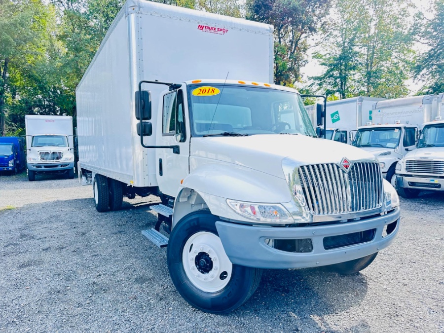 2018 International 4300 26 FEET DRY BOX  + CUMMINS  + LIFT GATE + NO CDL, available for sale in South Amboy, New Jersey | NJ Truck Spot. South Amboy, New Jersey 2018 International 4300 26 FEET DRY BOX  + CUMMINS  + LIFT GATE + NO CDL, available for sale in South Amboy, New Jersey | NJ Truck Spot. South Amboy, New Jersey