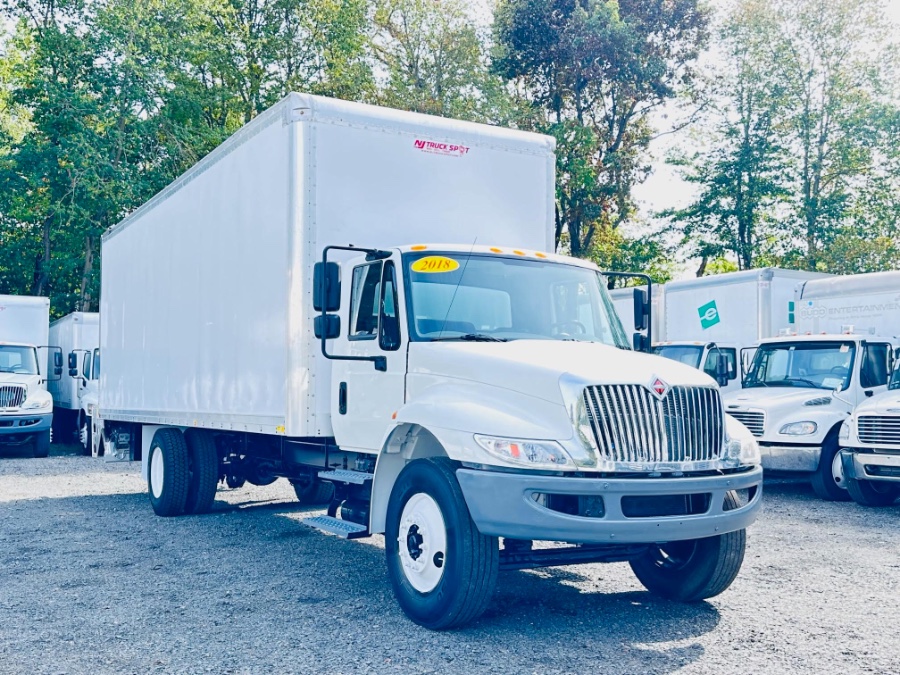 2018 International 4300 26 FEET DRY BOX  + CUMMINS  + LIFT GATE + NO CDL, available for sale in South Amboy, New Jersey | NJ Truck Spot. South Amboy, New Jersey 2018 International 4300 26 FEET DRY BOX  + CUMMINS  + LIFT GATE + NO CDL, available for sale in South Amboy, New Jersey | NJ Truck Spot. South Amboy, New Jersey