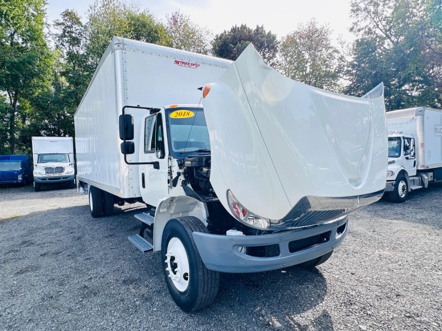 2018 International 4300 26 FEET DRY BOX  + CUMMINS  + LIFT GATE + NO CDL, available for sale in South Amboy, New Jersey | NJ Truck Spot. South Amboy, New Jersey 2018 International 4300 26 FEET DRY BOX  + CUMMINS  + LIFT GATE + NO CDL, available for sale in South Amboy, New Jersey | NJ Truck Spot. South Amboy, New Jersey