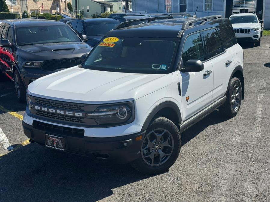 2022 Ford Bronco Sport Badlands 4x4, available for sale in Linden, New Jersey | Champion Used Auto Sales. Linden, New Jersey 2022 Ford Bronco Sport Badlands 4x4, available for sale in Linden, New Jersey | Champion Used Auto Sales. Linden, New Jersey