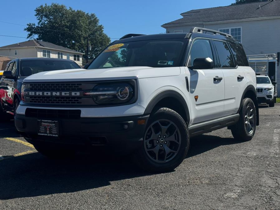 2022 Ford Bronco Sport Badlands 4x4, available for sale in Linden, New Jersey | Champion Used Auto Sales. Linden, New Jersey 2022 Ford Bronco Sport Badlands 4x4, available for sale in Linden, New Jersey | Champion Used Auto Sales. Linden, New Jersey