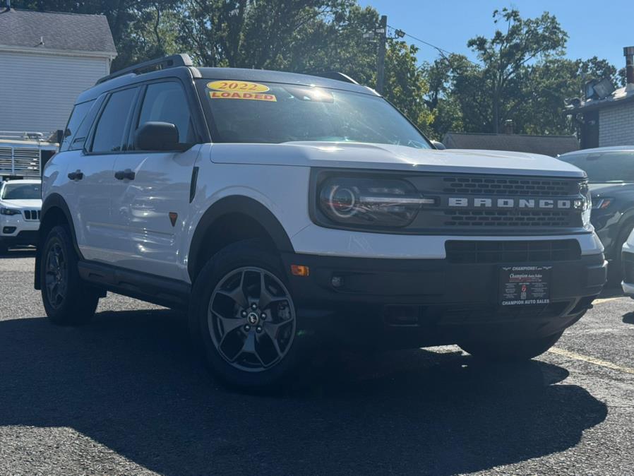 2022 Ford Bronco Sport Badlands 4x4, available for sale in Linden, New Jersey | Champion Used Auto Sales. Linden, New Jersey 2022 Ford Bronco Sport Badlands 4x4, available for sale in Linden, New Jersey | Champion Used Auto Sales. Linden, New Jersey