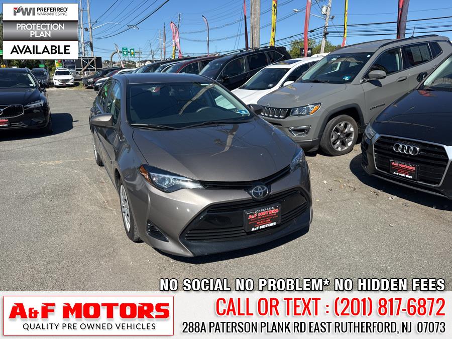 2018 Toyota Corolla LE CVT (Natl), available for sale in East Rutherford, New Jersey | A&F Motors LLC. East Rutherford, New Jersey 2018 Toyota Corolla LE CVT (Natl), available for sale in East Rutherford, New Jersey | A&F Motors LLC. East Rutherford, New Jersey