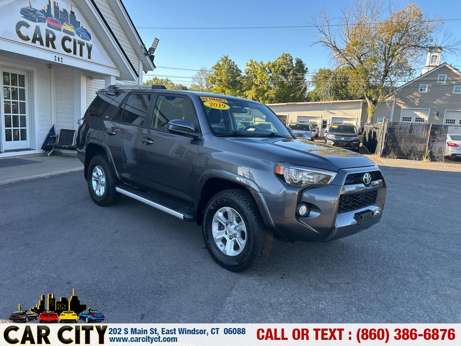 2019 Toyota 4Runner SR5 4WD (Natl), available for sale in East Windsor, Connecticut | Car City LLC. East Windsor, Connecticut 2019 Toyota 4Runner SR5 4WD (Natl), available for sale in East Windsor, Connecticut | Car City LLC. East Windsor, Connecticut