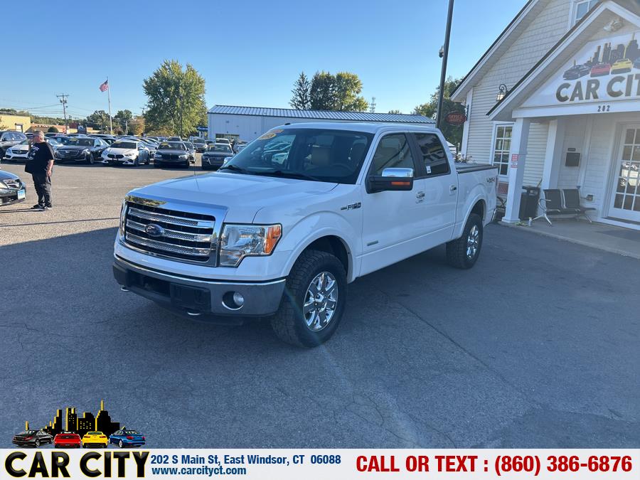 2013 Ford F-150 4WD SuperCrew 145" Lariat, available for sale in East Windsor, Connecticut | Car City LLC. East Windsor, Connecticut 2013 Ford F-150 4WD SuperCrew 145" Lariat, available for sale in East Windsor, Connecticut | Car City LLC. East Windsor, Connecticut