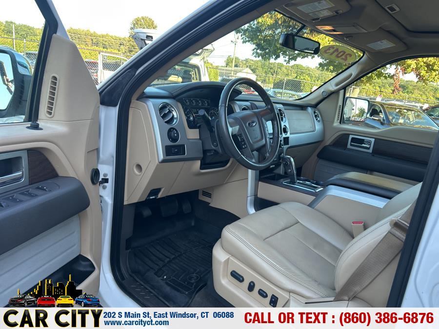 2013 Ford F-150 4WD SuperCrew 145" Lariat, available for sale in East Windsor, Connecticut | Car City LLC. East Windsor, Connecticut 2013 Ford F-150 4WD SuperCrew 145" Lariat, available for sale in East Windsor, Connecticut | Car City LLC. East Windsor, Connecticut