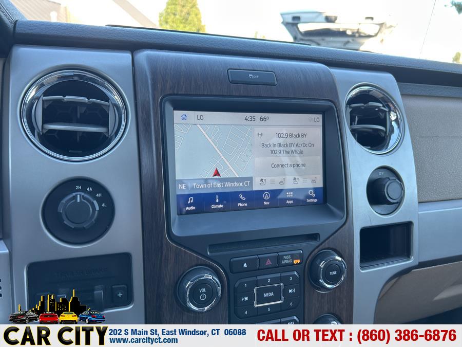 2013 Ford F-150 4WD SuperCrew 145" Lariat, available for sale in East Windsor, Connecticut | Car City LLC. East Windsor, Connecticut 2013 Ford F-150 4WD SuperCrew 145" Lariat, available for sale in East Windsor, Connecticut | Car City LLC. East Windsor, Connecticut