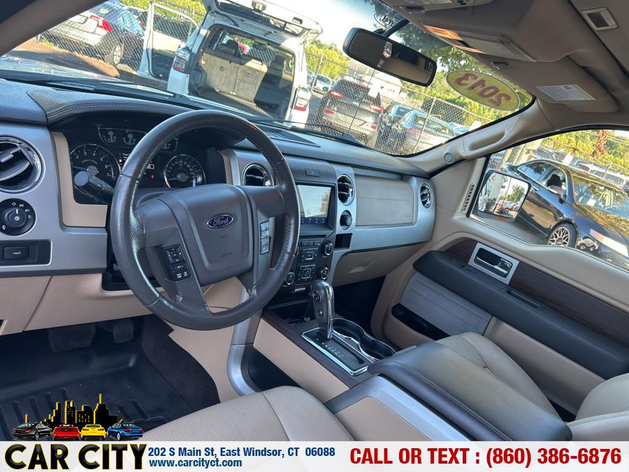 2013 Ford F-150 4WD SuperCrew 145" Lariat, available for sale in East Windsor, Connecticut | Car City LLC. East Windsor, Connecticut 2013 Ford F-150 4WD SuperCrew 145" Lariat, available for sale in East Windsor, Connecticut | Car City LLC. East Windsor, Connecticut