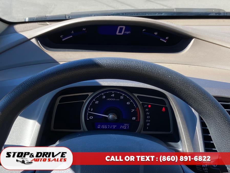 2007 Honda Civic Sdn 4dr AT LX, available for sale in East Windsor, Connecticut | Stop & Drive Auto Sales. East Windsor, Connecticut 2007 Honda Civic Sdn 4dr AT LX, available for sale in East Windsor, Connecticut | Stop & Drive Auto Sales. East Windsor, Connecticut