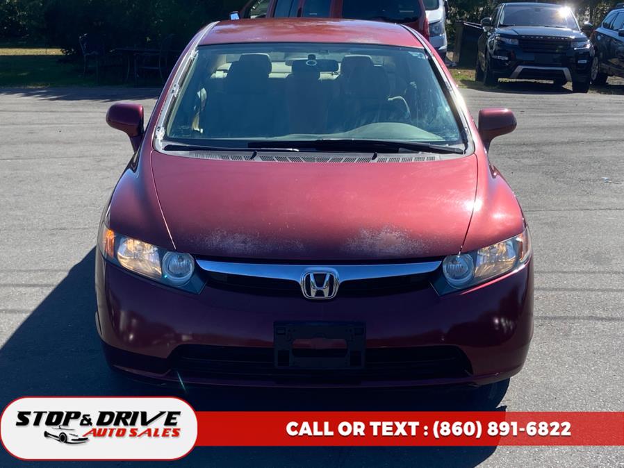 2007 Honda Civic Sdn 4dr AT LX, available for sale in East Windsor, Connecticut | Stop & Drive Auto Sales. East Windsor, Connecticut 2007 Honda Civic Sdn 4dr AT LX, available for sale in East Windsor, Connecticut | Stop & Drive Auto Sales. East Windsor, Connecticut