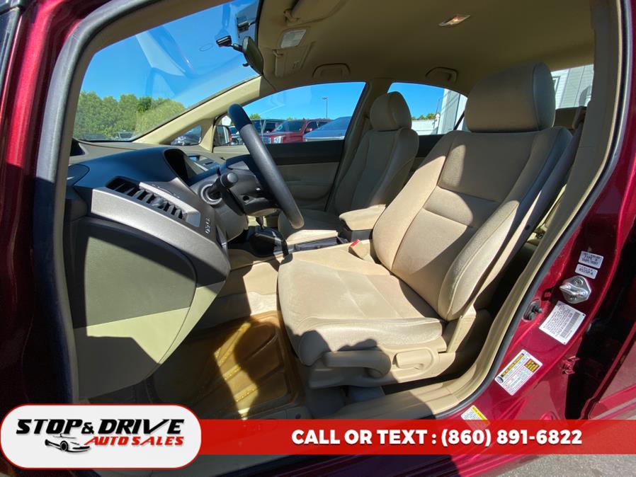 2007 Honda Civic Sdn 4dr AT LX, available for sale in East Windsor, Connecticut | Stop & Drive Auto Sales. East Windsor, Connecticut 2007 Honda Civic Sdn 4dr AT LX, available for sale in East Windsor, Connecticut | Stop & Drive Auto Sales. East Windsor, Connecticut