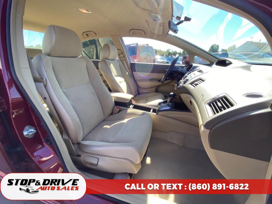 2007 Honda Civic Sdn 4dr AT LX, available for sale in East Windsor, Connecticut | Stop & Drive Auto Sales. East Windsor, Connecticut 2007 Honda Civic Sdn 4dr AT LX, available for sale in East Windsor, Connecticut | Stop & Drive Auto Sales. East Windsor, Connecticut