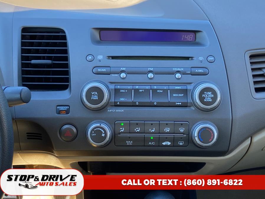 2007 Honda Civic Sdn 4dr AT LX, available for sale in East Windsor, Connecticut | Stop & Drive Auto Sales. East Windsor, Connecticut 2007 Honda Civic Sdn 4dr AT LX, available for sale in East Windsor, Connecticut | Stop & Drive Auto Sales. East Windsor, Connecticut