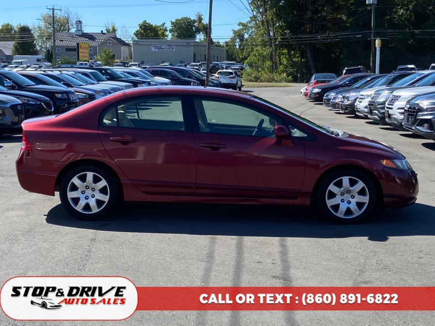 2007 Honda Civic Sdn 4dr AT LX, available for sale in East Windsor, Connecticut | Stop & Drive Auto Sales. East Windsor, Connecticut 2007 Honda Civic Sdn 4dr AT LX, available for sale in East Windsor, Connecticut | Stop & Drive Auto Sales. East Windsor, Connecticut