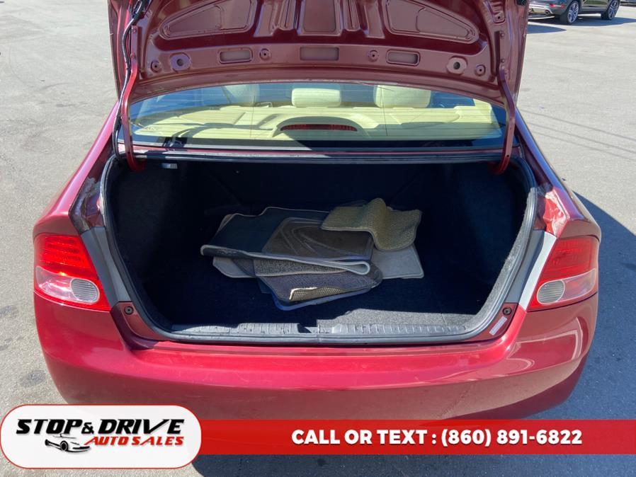 2007 Honda Civic Sdn 4dr AT LX, available for sale in East Windsor, Connecticut | Stop & Drive Auto Sales. East Windsor, Connecticut 2007 Honda Civic Sdn 4dr AT LX, available for sale in East Windsor, Connecticut | Stop & Drive Auto Sales. East Windsor, Connecticut