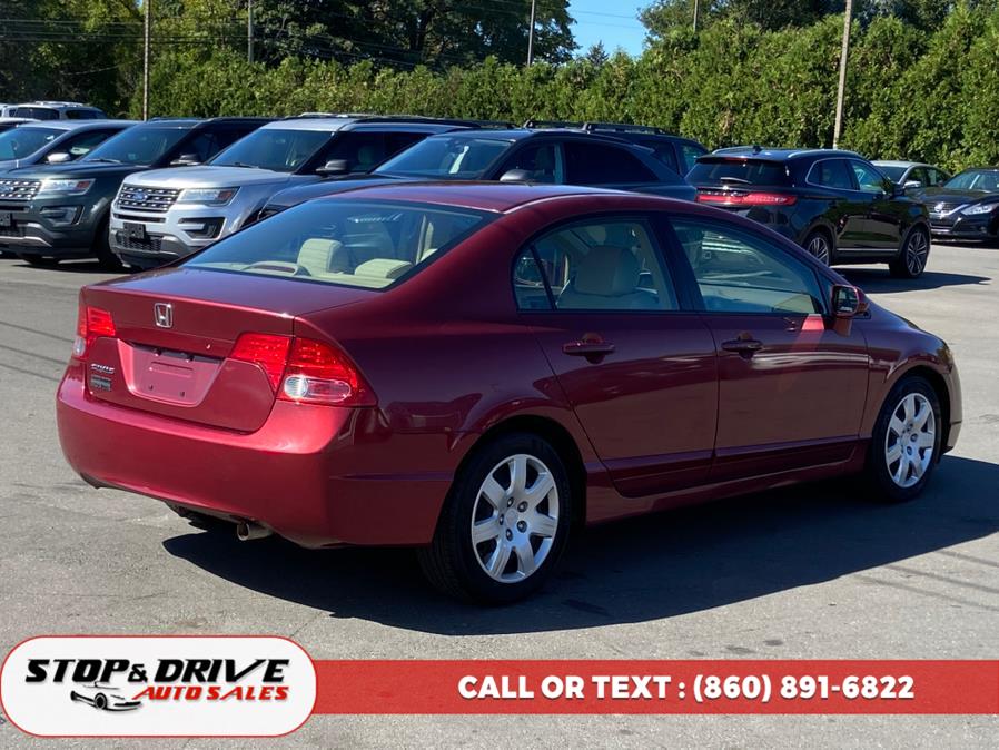 2007 Honda Civic Sdn 4dr AT LX, available for sale in East Windsor, Connecticut | Stop & Drive Auto Sales. East Windsor, Connecticut 2007 Honda Civic Sdn 4dr AT LX, available for sale in East Windsor, Connecticut | Stop & Drive Auto Sales. East Windsor, Connecticut
