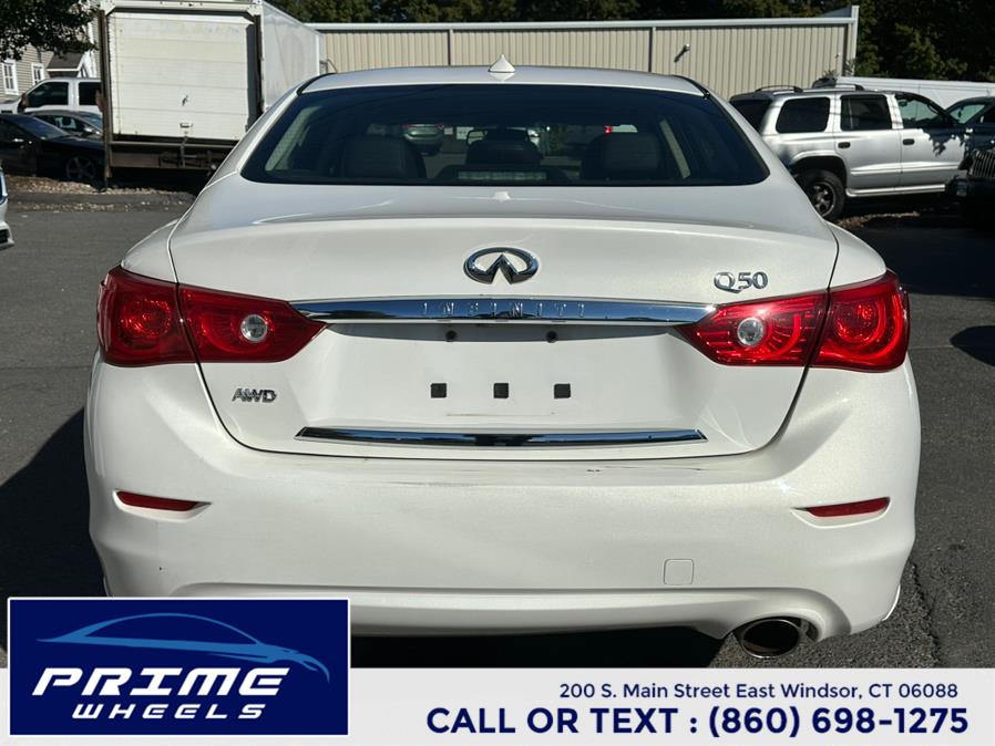 2015 Infiniti Q50 4dr Sdn AWD, available for sale in East Windsor, Connecticut | Prime Wheels. East Windsor, Connecticut 2015 Infiniti Q50 4dr Sdn AWD, available for sale in East Windsor, Connecticut | Prime Wheels. East Windsor, Connecticut