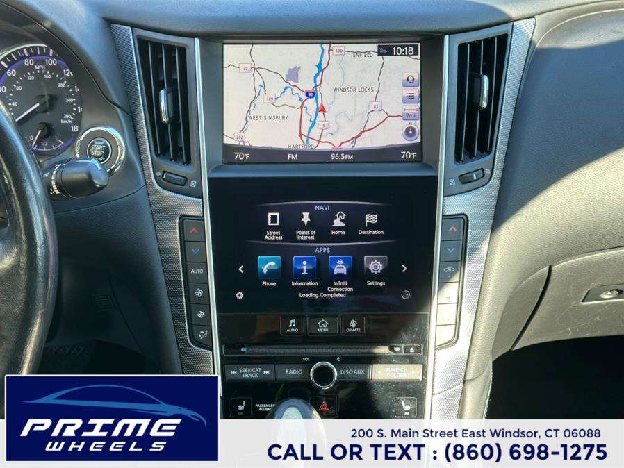 2015 Infiniti Q50 4dr Sdn AWD, available for sale in East Windsor, Connecticut | Prime Wheels. East Windsor, Connecticut 2015 Infiniti Q50 4dr Sdn AWD, available for sale in East Windsor, Connecticut | Prime Wheels. East Windsor, Connecticut