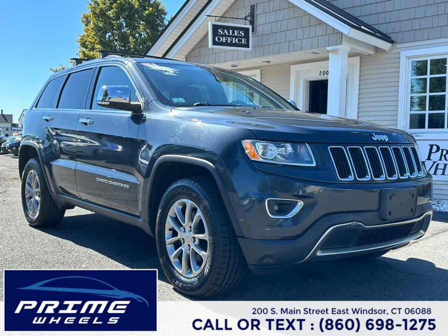 2015 Jeep Grand Cherokee 4WD 4dr Limited, available for sale in East Windsor, Connecticut | Prime Wheels. East Windsor, Connecticut