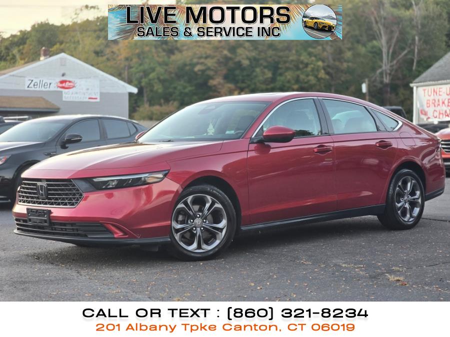 2023 Honda Accord Sedan EX CVT, available for sale in Canton, Connecticut | Live Motors Sales and Service INC. Canton, Connecticut 2023 Honda Accord Sedan EX CVT, available for sale in Canton, Connecticut | Live Motors Sales and Service INC. Canton, Connecticut