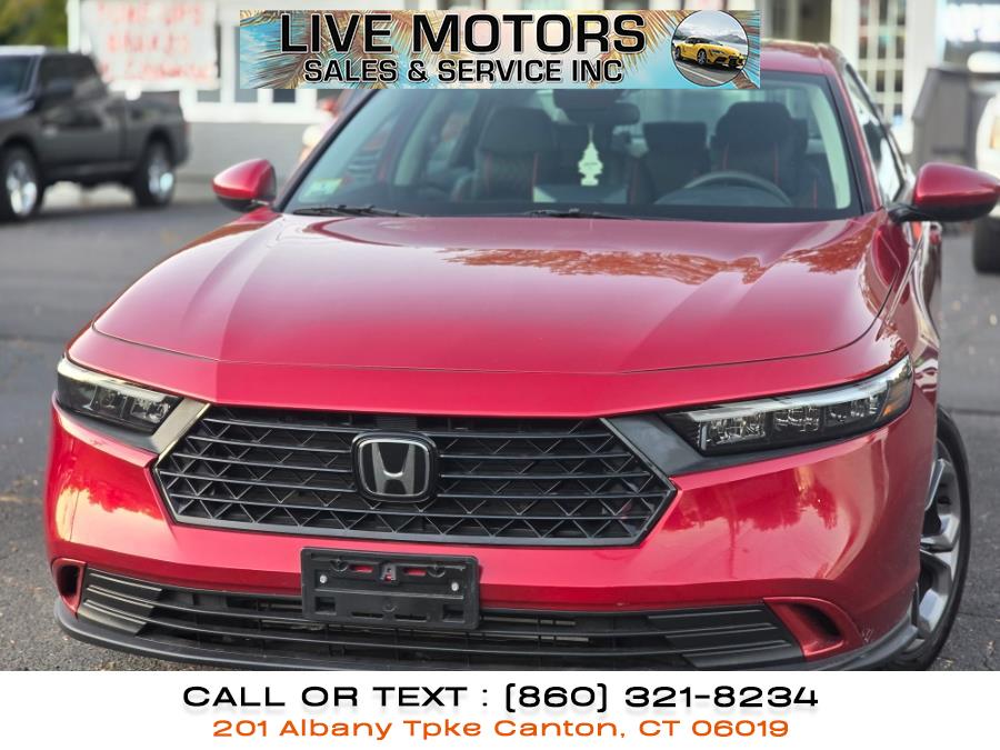 2023 Honda Accord Sedan EX CVT, available for sale in Canton, Connecticut | Live Motors Sales and Service INC. Canton, Connecticut 2023 Honda Accord Sedan EX CVT, available for sale in Canton, Connecticut | Live Motors Sales and Service INC. Canton, Connecticut