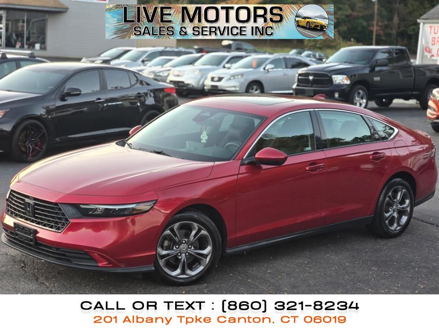 2023 Honda Accord Sedan EX CVT, available for sale in Canton, Connecticut | Live Motors Sales and Service INC. Canton, Connecticut 2023 Honda Accord Sedan EX CVT, available for sale in Canton, Connecticut | Live Motors Sales and Service INC. Canton, Connecticut