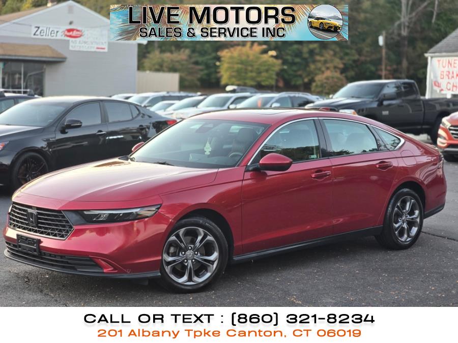 2023 Honda Accord Sedan EX CVT, available for sale in Canton, Connecticut | Live Motors Sales and Service INC. Canton, Connecticut 2023 Honda Accord Sedan EX CVT, available for sale in Canton, Connecticut | Live Motors Sales and Service INC. Canton, Connecticut