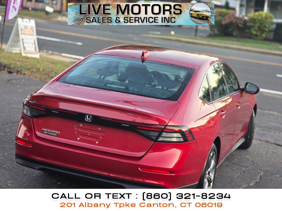 2023 Honda Accord Sedan EX CVT, available for sale in Canton, Connecticut | Live Motors Sales and Service INC. Canton, Connecticut 2023 Honda Accord Sedan EX CVT, available for sale in Canton, Connecticut | Live Motors Sales and Service INC. Canton, Connecticut