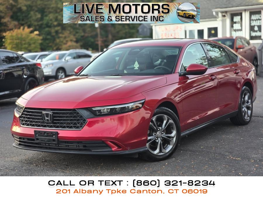 2023 Honda Accord Sedan EX CVT, available for sale in Canton, Connecticut | Live Motors Sales and Service INC. Canton, Connecticut 2023 Honda Accord Sedan EX CVT, available for sale in Canton, Connecticut | Live Motors Sales and Service INC. Canton, Connecticut