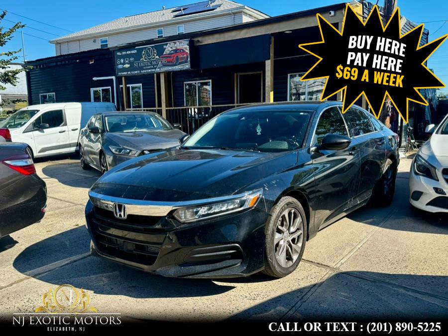 2018 Honda Accord Sedan LX 1.5T CVT, available for sale in Elizabeth, New Jersey | NJ Exotic Motors. Elizabeth, New Jersey 2018 Honda Accord Sedan LX 1.5T CVT, available for sale in Elizabeth, New Jersey | NJ Exotic Motors. Elizabeth, New Jersey
