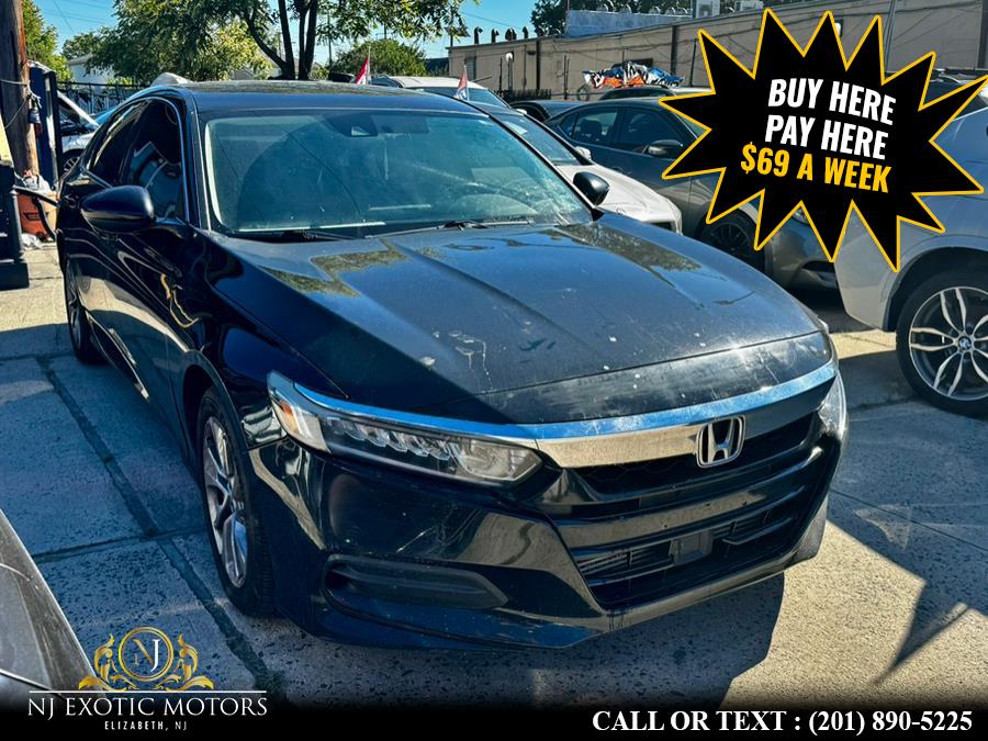 2018 Honda Accord Sedan LX 1.5T CVT, available for sale in Elizabeth, New Jersey | NJ Exotic Motors. Elizabeth, New Jersey 2018 Honda Accord Sedan LX 1.5T CVT, available for sale in Elizabeth, New Jersey | NJ Exotic Motors. Elizabeth, New Jersey