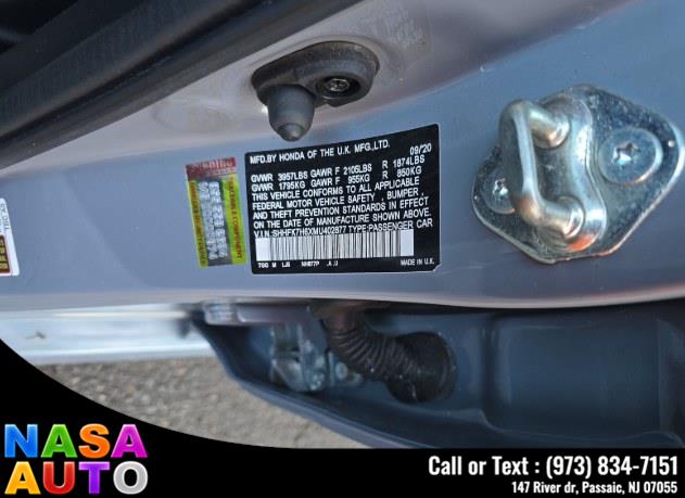 2021 Honda Civic Hatchback EX CVT, available for sale in Passaic, New Jersey | Nasa Auto. Passaic, New Jersey 2021 Honda Civic Hatchback EX CVT, available for sale in Passaic, New Jersey | Nasa Auto. Passaic, New Jersey