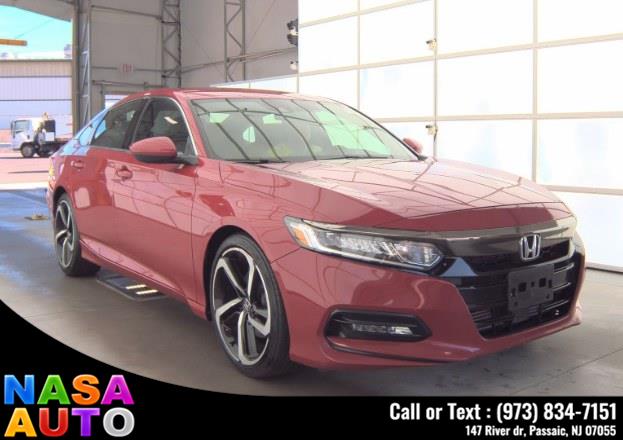 2018 Honda Accord Sedan Sport 1.5T CVT, available for sale in Passaic, New Jersey | Nasa Auto. Passaic, New Jersey 2018 Honda Accord Sedan Sport 1.5T CVT, available for sale in Passaic, New Jersey | Nasa Auto. Passaic, New Jersey